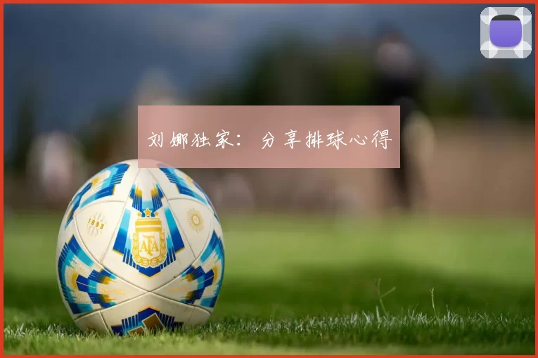 刘娜独家：分享排球心得